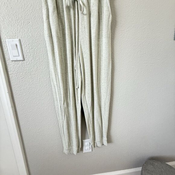 7 For All Mankind GREEN Womens Loungewear Jersey Jumpsuit Sleeveless Size M - Picture 5 of 11